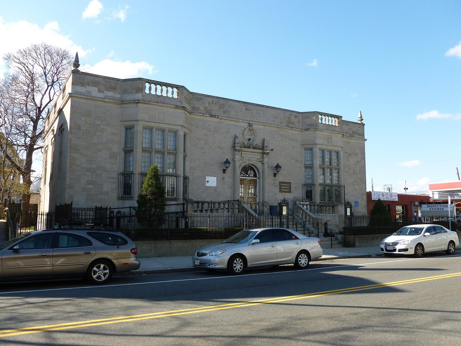 Boston Public Library Connolly Branch in Jamaica Plain
