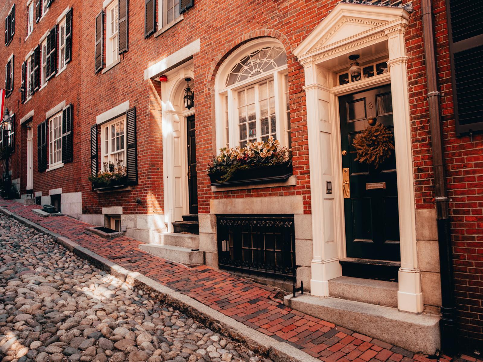 Acorn Street Boston, Massachusetts